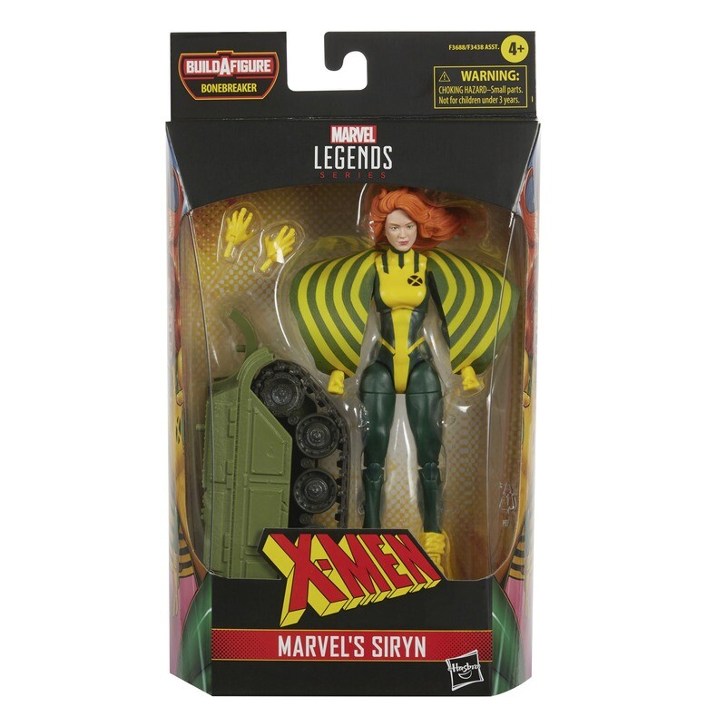 Marvel Legends 6" X-Men Wave - Siryn (BONEBREAKER BAF)