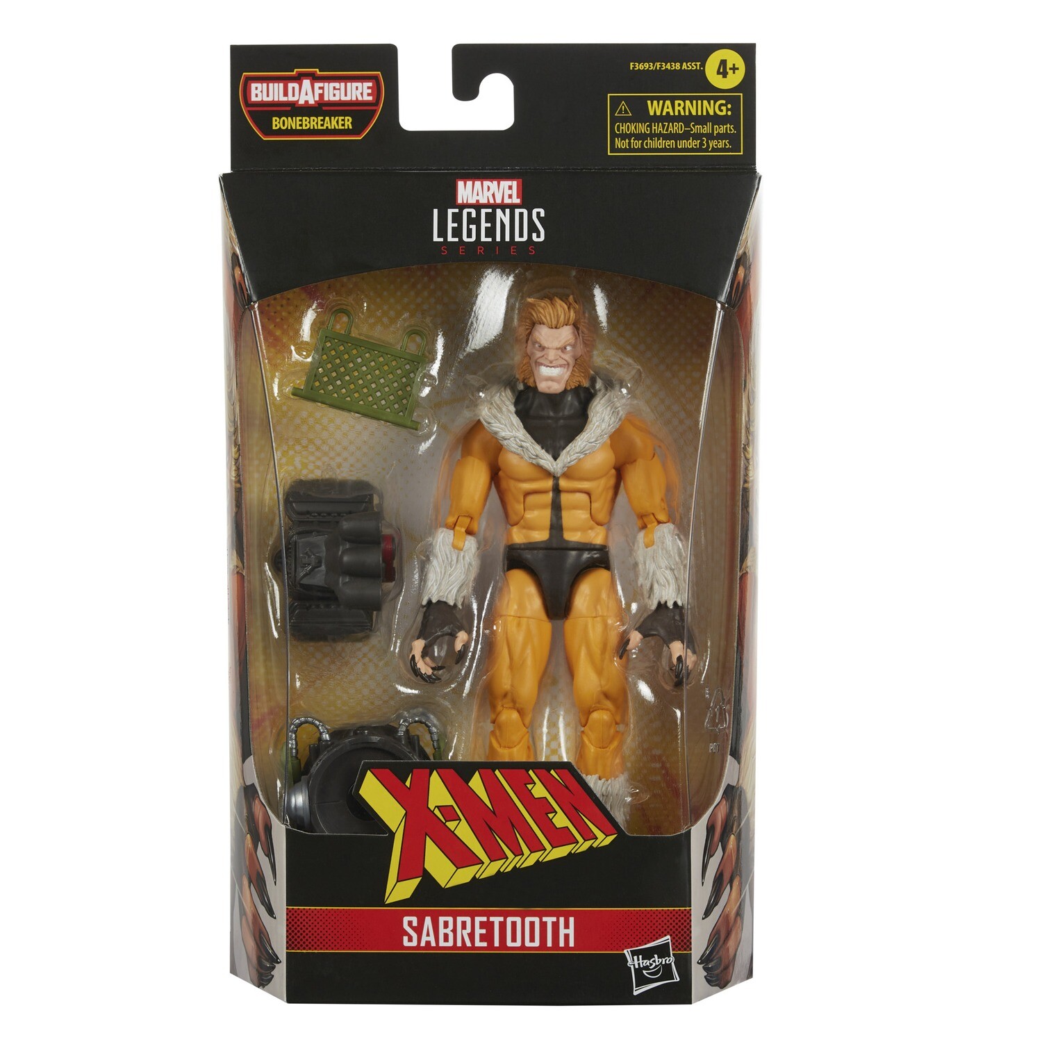Marvel Legends 6" X-Men Wave - Sabretooth (BONEBREAKER BAF)