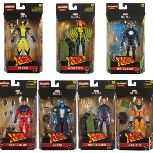 Marvel Legends 6" X-Men Wave - Set of 7 (BONEBREAKER BAF)
