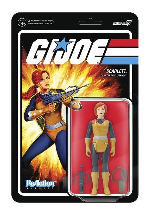 Super7 - G.I. Joe ReAction Scarlett Figure