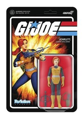 Super7 - G.I. Joe ReAction Scarlett Figure