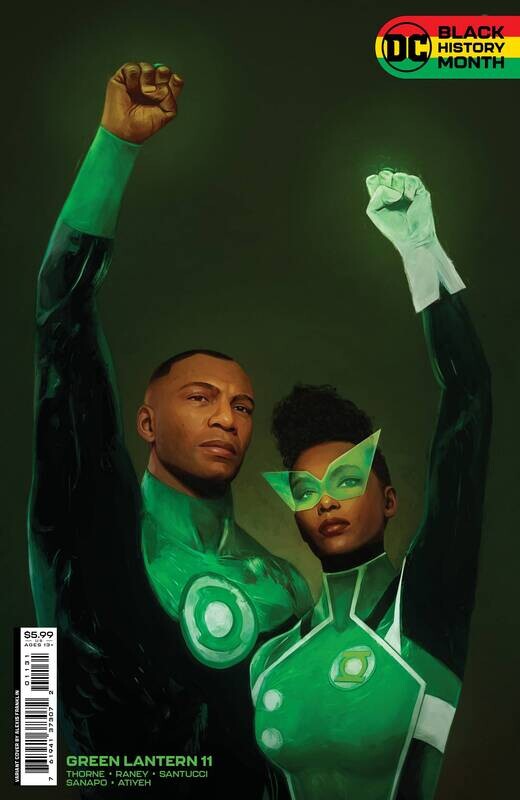 GREEN LANTERN #11 CVR C FRANKLIN CARD STOCK VAR
DC COMICS
(16th February 2022)