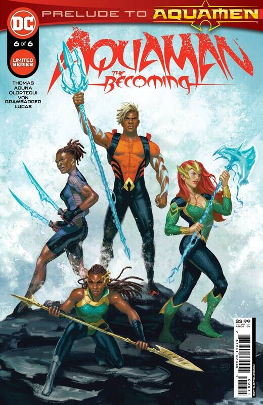 AQUAMAN THE BECOMING #6 (OF 6) CVR A TALASKI
DC COMICS
(16th February 2022)