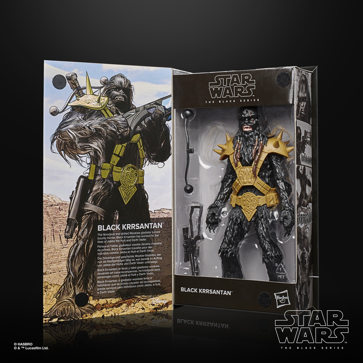 Star Wars The Black Series 6" Black Krrsantan
