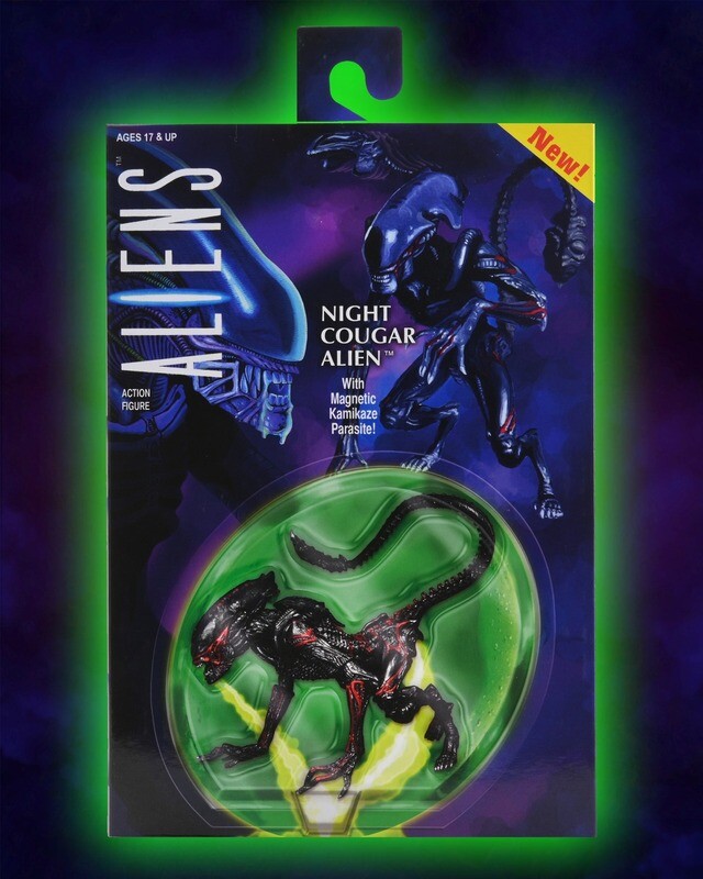 NECA 7" Scale Aliens Cougar Alien (Kenner Tribute)