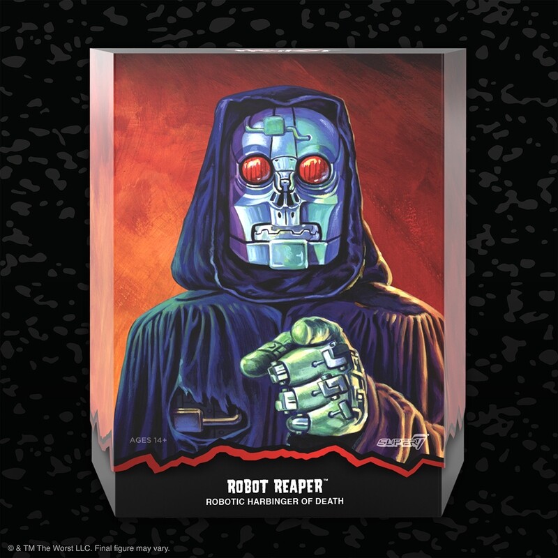 Super7 The Worst Wave 2 Ultimate  Robot Reaper Figure