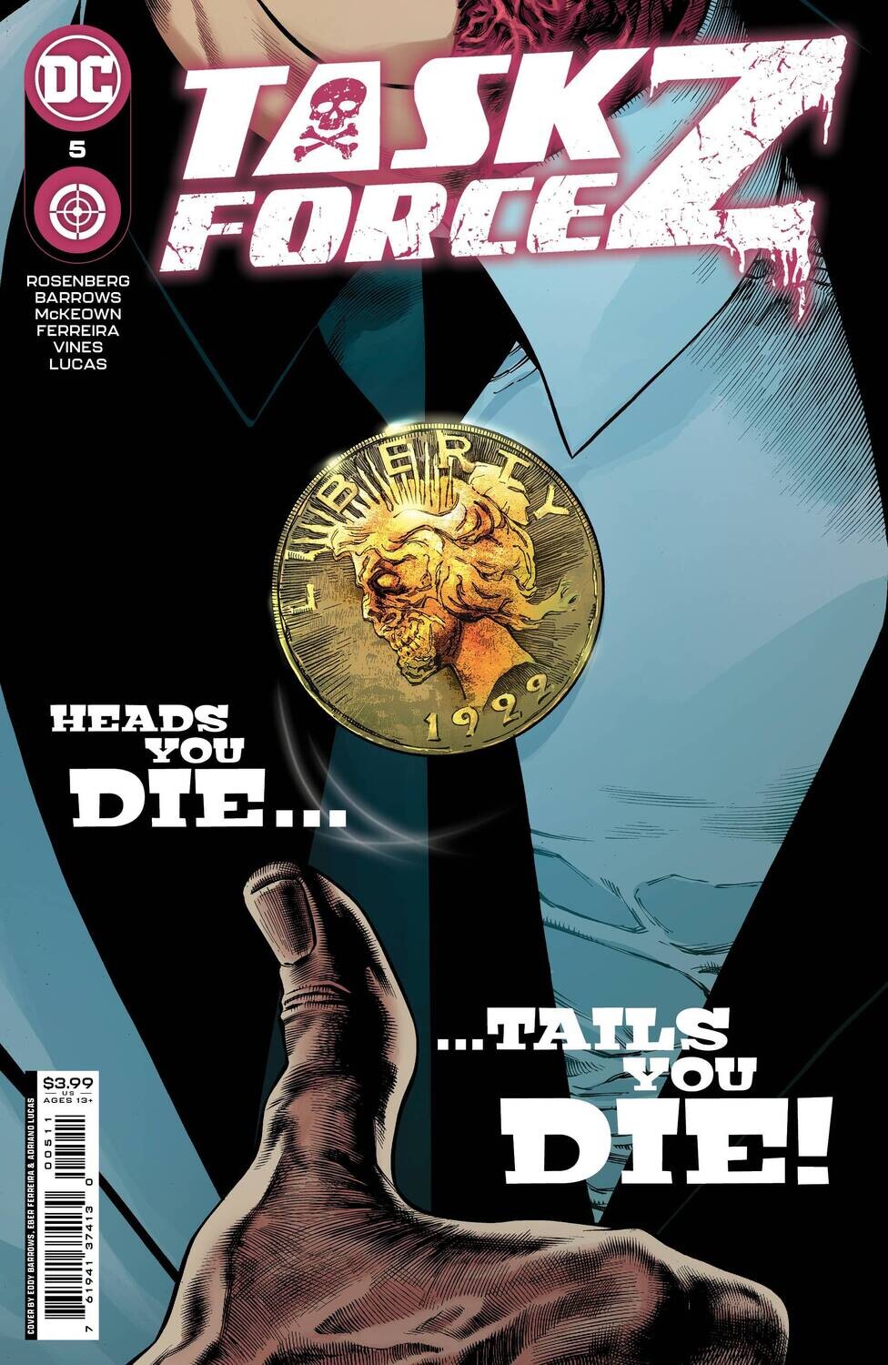 TASK FORCE Z #5 CVR A BARROWS & FERREIRA
DC COMICS
(23rd February 2022)