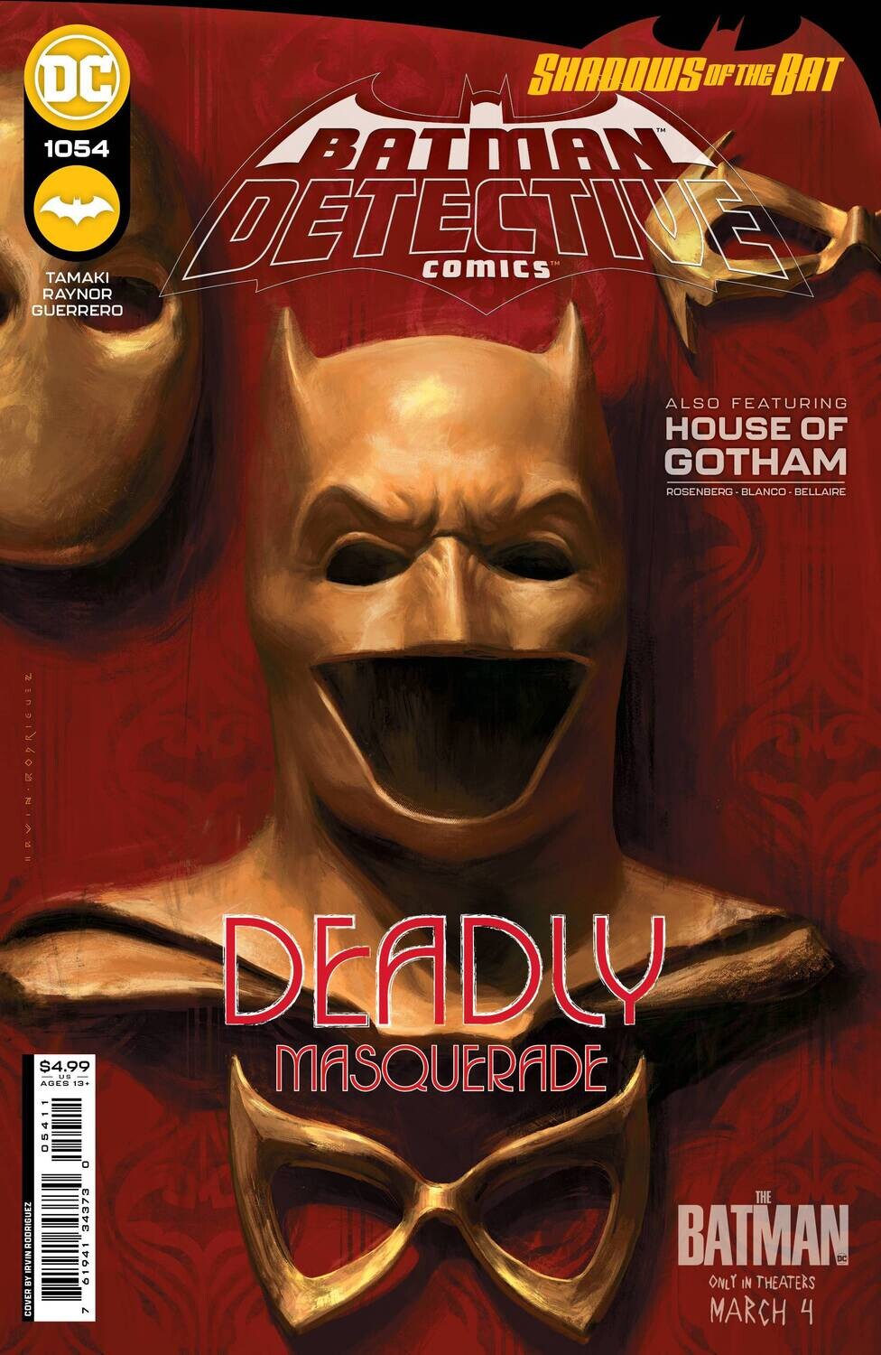 DETECTIVE COMICS #1054 CVR A RODRIGUEZ
DC COMICS
(23rd February 2022)