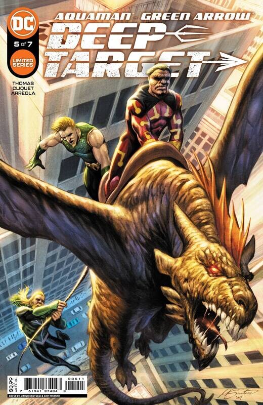 AQUAMAN GREEN ARROW DEEP TARGET #5 (OF 7) CVR A SANTUCCI
DC COMICS
(23rd February 2022)