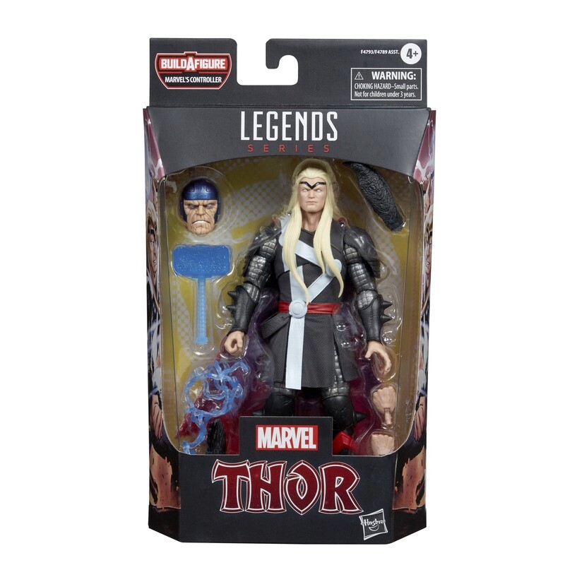 Marvel Legends 6" Avengers Wave Herald Thor with Raven (Controller BAF)