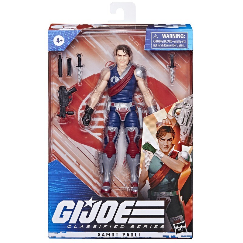 **DAMAGED BOX** HASBRO G.I. Joe Classified Series - Xamot Paoli