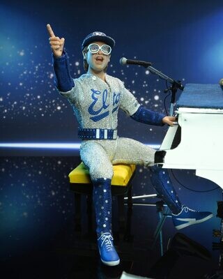 NECA 8" Scale Clothed Elton John with Piano (Live 1975)