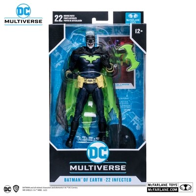 McFarlane Toys 7" DC MULTIVERSE: BATMAN EARTH 22 INFECTED ACTION FIGURE