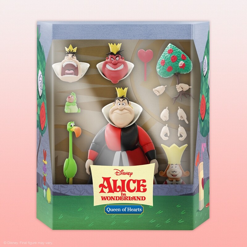 Super7 - Disney Classic Animation ULTIMATES! Wave 3 - Queen of Hearts (Alice in Wonderland)