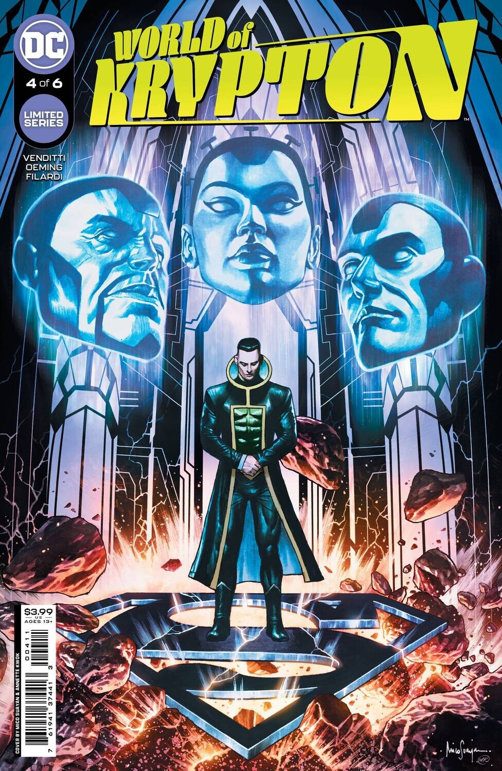 WORLD OF KRYPTON #4 CVR A SUAYAN
DC COMICS
(2nd March 2022)