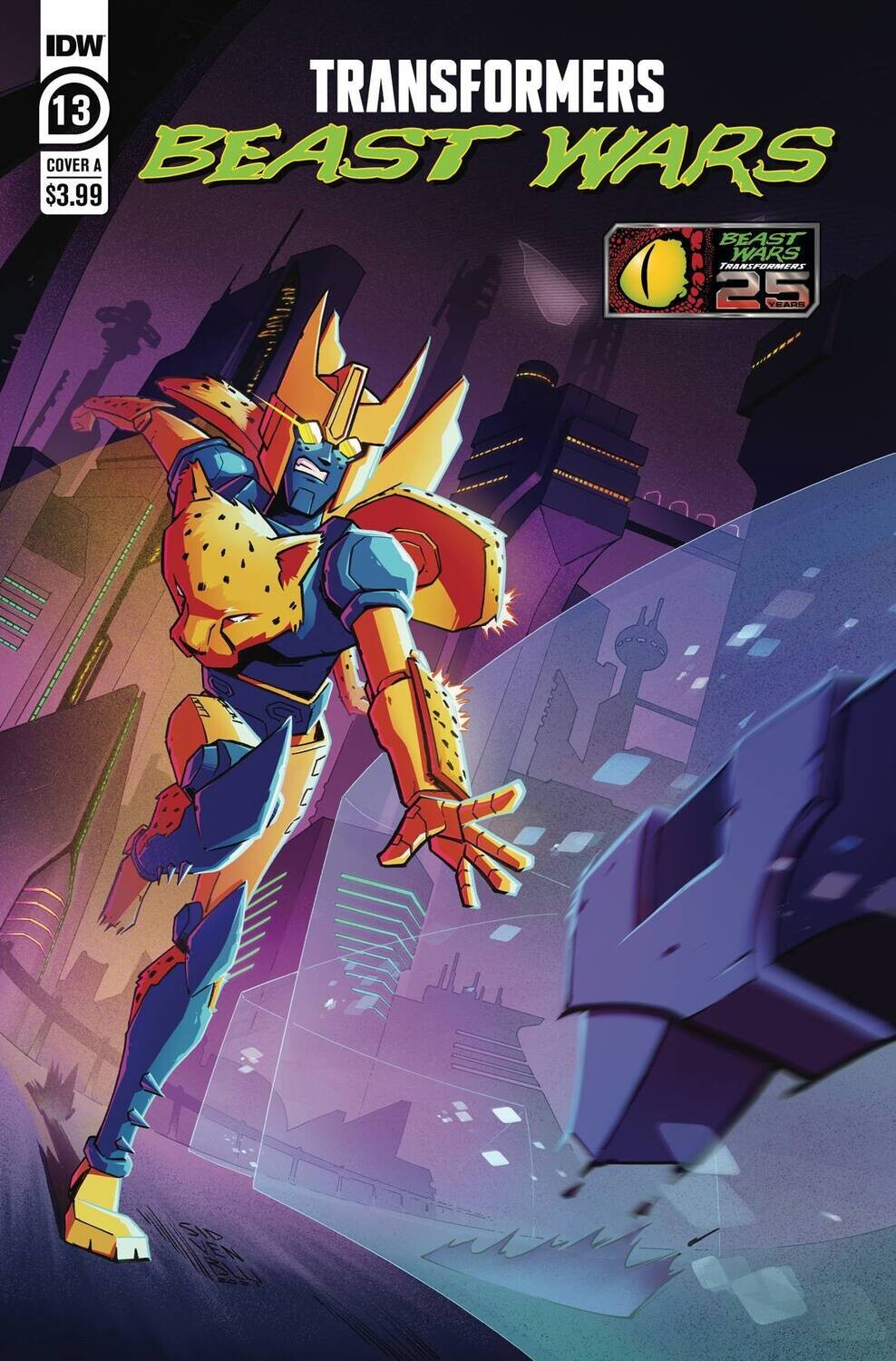 TRANSFORMERS BEAST WARS #13 CVR A SIDVENBLU
IDW PUBLISHING
(2nd March 2022)