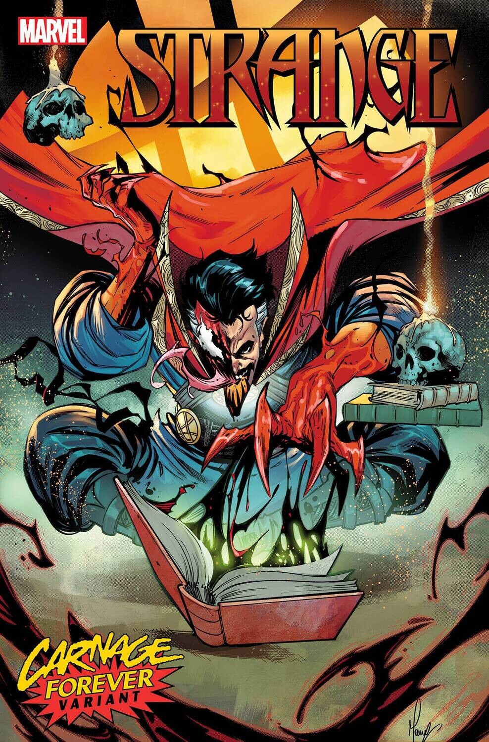 STRANGE #1 MANNA CARNAGE FOREVER VAR
MARVEL COMICS
(2nd March 2022)