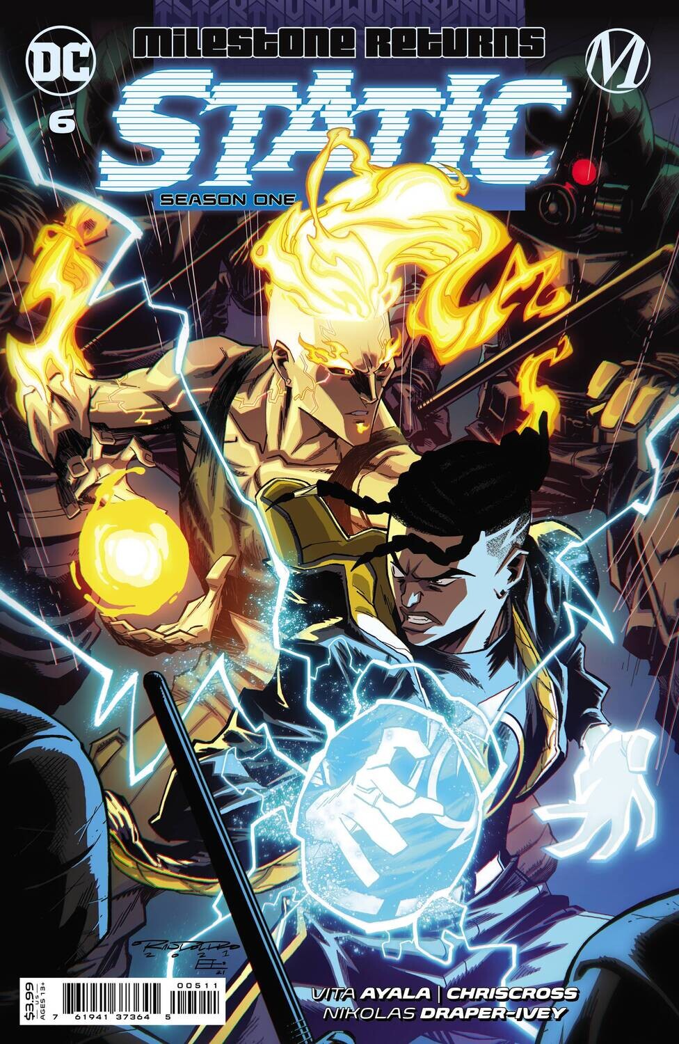 STATIC SEASON ONE #6 (OF 6) CVR A RANDOLPH
DC COMICS
(2nd March 2022)