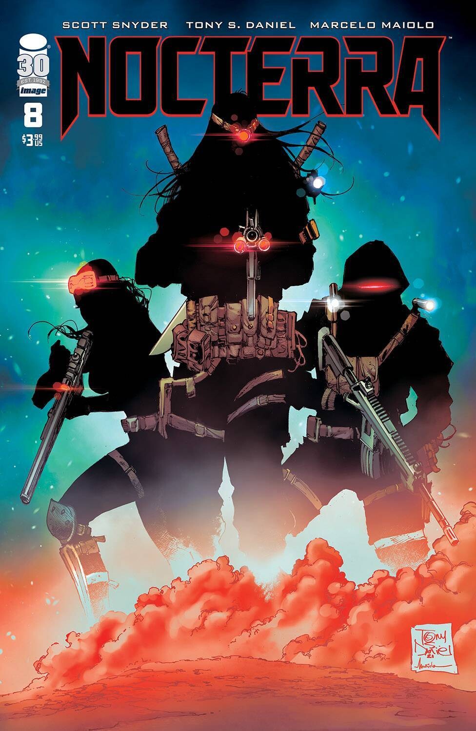 NOCTERRA #8 CVR A DANIEL & MAIOLO (MR)
IMAGE COMICS
(2nd March 2022)