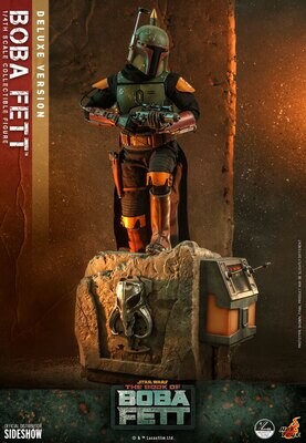 Hot Toys Star Wars BOBA FETT (THE BOOK OF BOBA FETT) 1/4 SCALE (DELUXE EDITION)