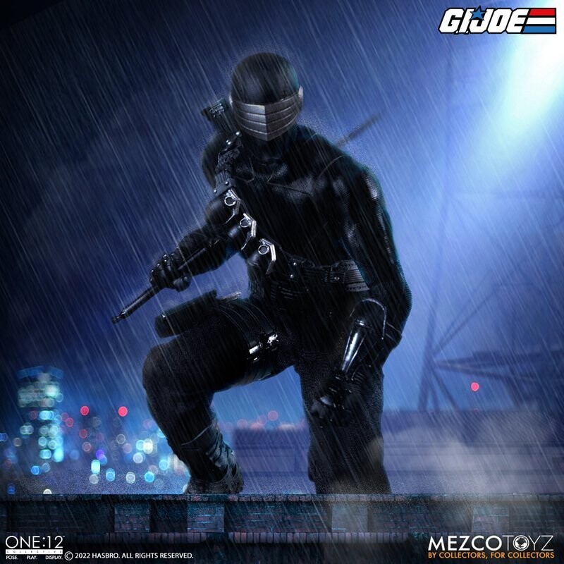 MEZCO ONE:12 COLLECTIVE G.I. JOE - SNAKE EYES MEZCO ONE:12 COLLECTIVE G.I. JOE - SNAKE EYES