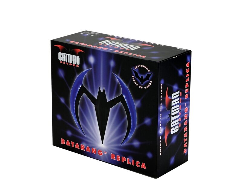 NECA Batman Beyond Batarang Prop Replica with LED Lights (Batman Beyond Animated Series)