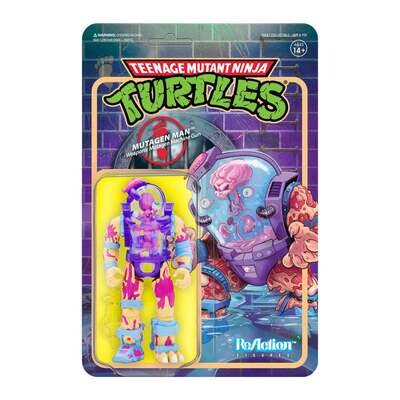 Super7 - Teenage Mutant Ninja Turtles ReAction Figure Wave 4 - Mutagen Man