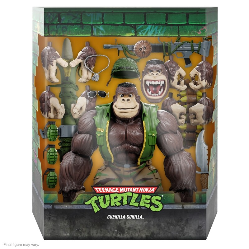 Super7 TMNT Wave 7 Ultimate Guerrilla Gorilla (Teenage Mutant Ninja Turtles) Super7 TMNT Wave 7 Ultimate Guerrilla Gorilla (Teenage Mutant Ninja Turtles)