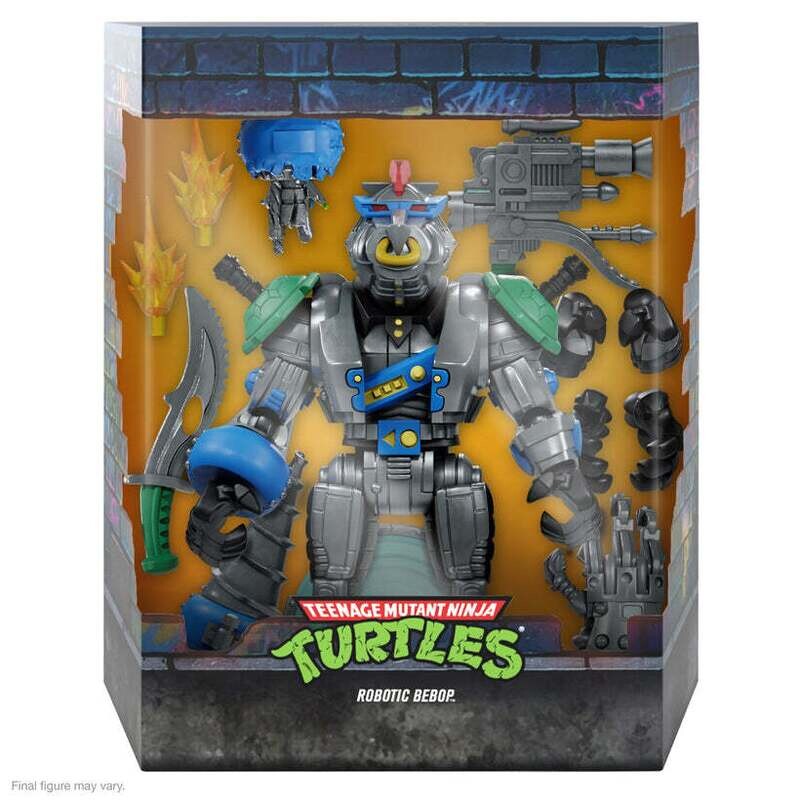 Super7 TMNT Wave 7 Ultimate Robotic Bebop (Teenage Mutant Ninja Turtles)