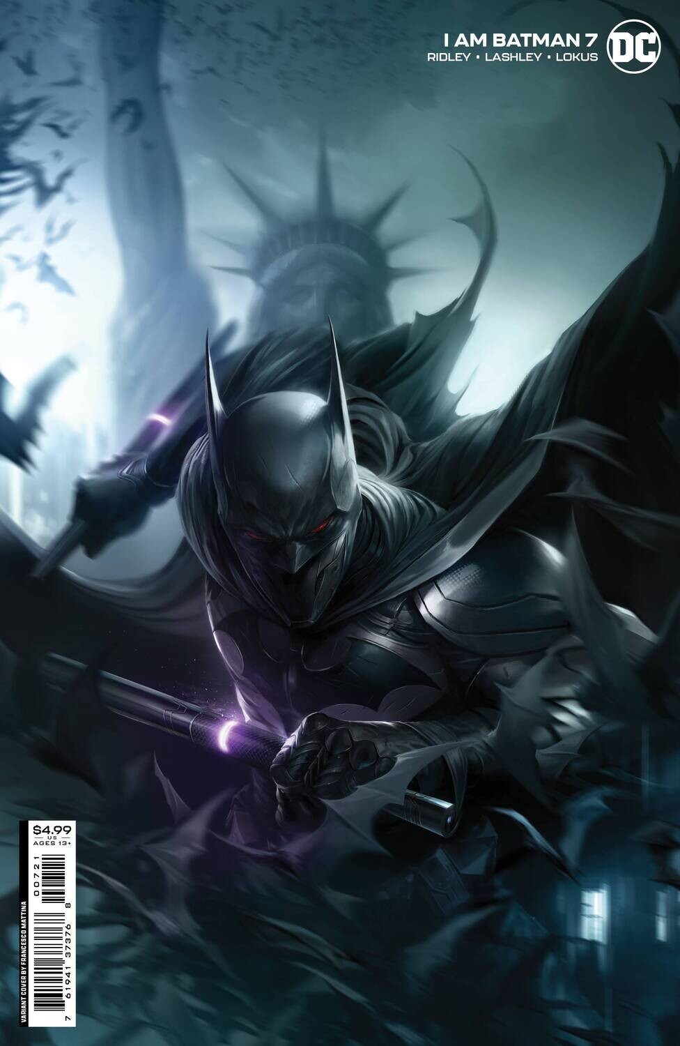 I AM BATMAN #7 CVR B MATTINA CARD STOCK VAR
DC COMICS
(9th March 2022)