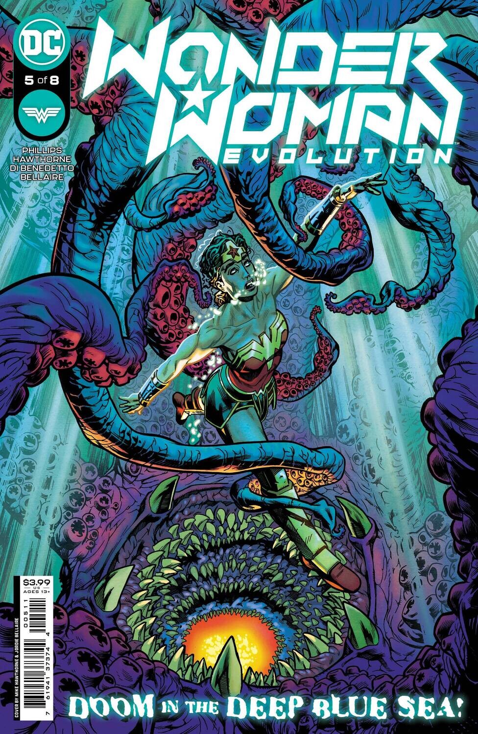 WONDER WOMAN EVOLUTION #5 (OF 8) CVR A HAWTHORNE
DC COMICS
(16th March 2022)