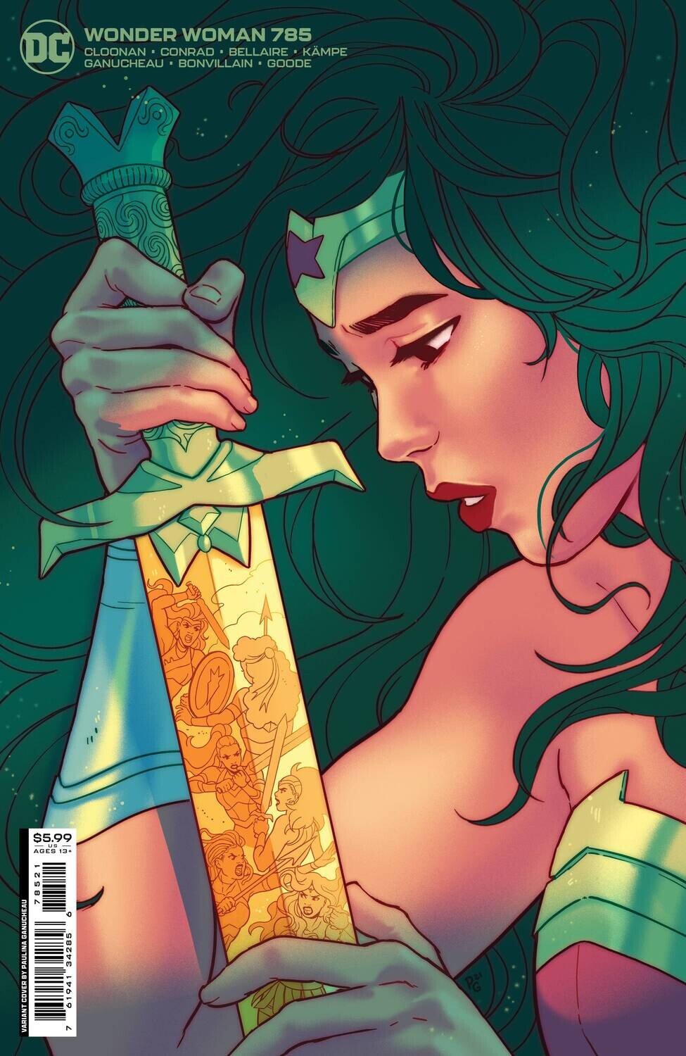 WONDER WOMAN #785 CVR B GANUCHEAU CARD STOCK VAR
DC COMICS
(16th March 2022)