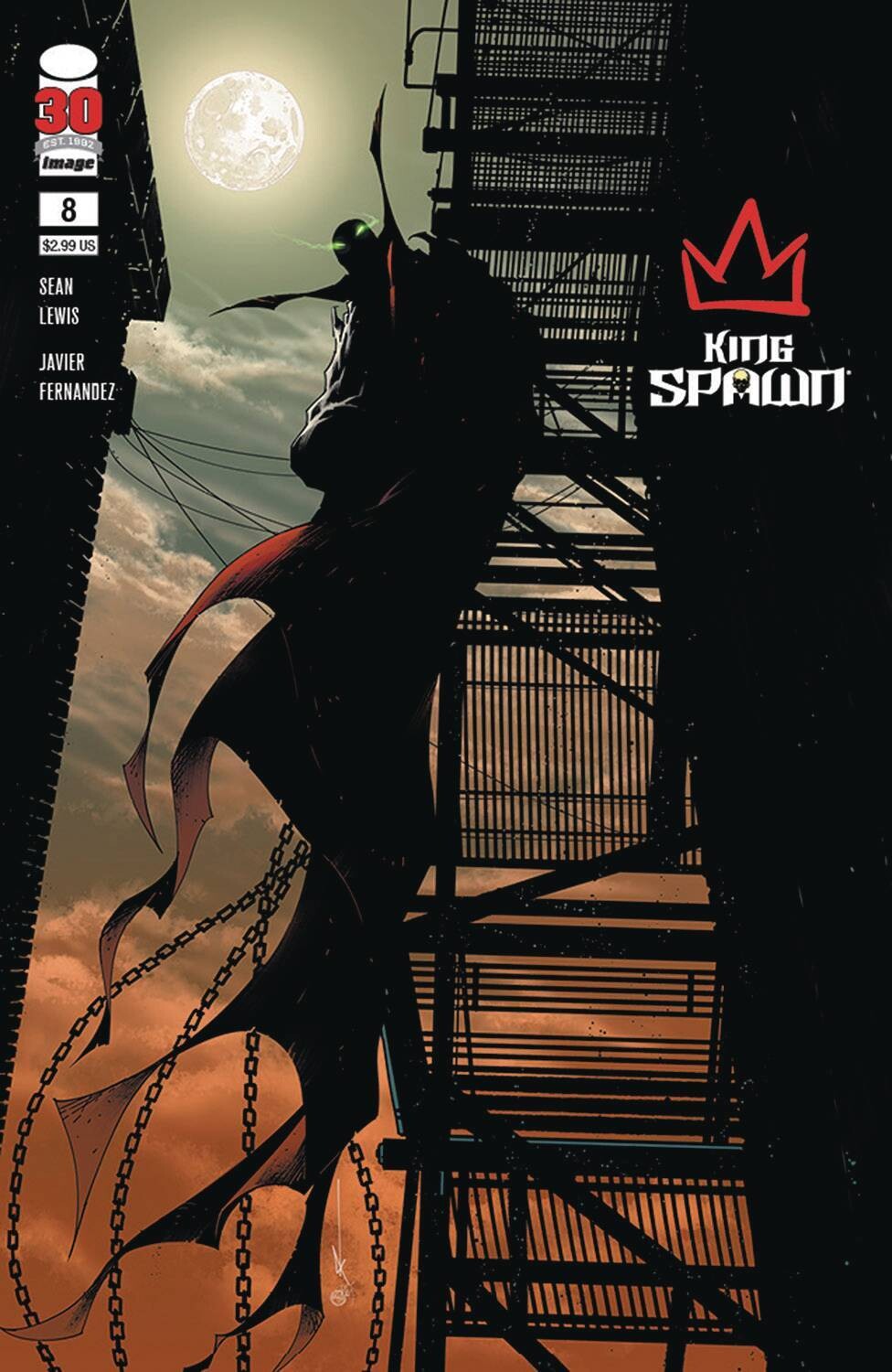 KING SPAWN #8 CVR A KEANE
IMAGE COMICS
(16th March 2022)