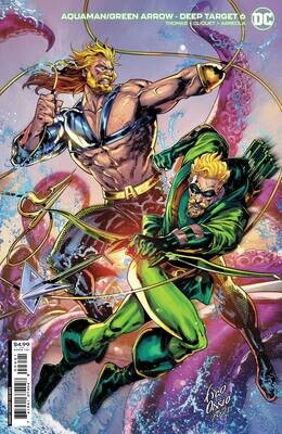 AQUAMAN GREEN ARROW DEEP TARGET #6 (OF 7) CVR B OSSIO VAR
DC COMICS
(23rd March 2022)