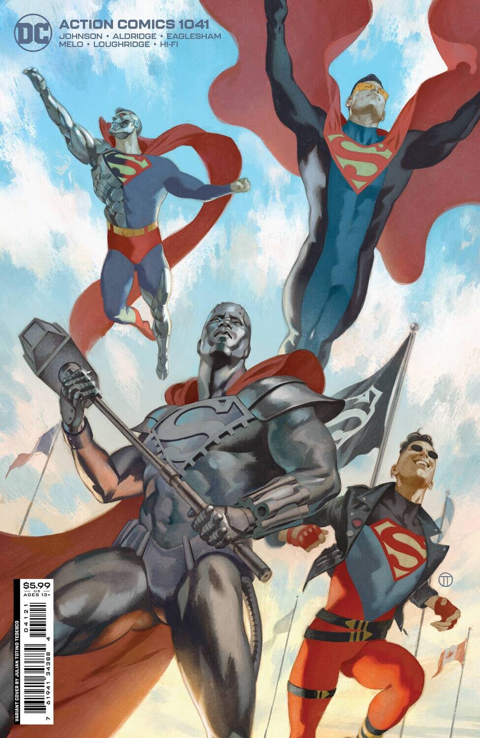ACTION COMICS #1041 CVR B TEDESCO CARD STOCK VAR
DC COMICS
(23rd March 2022)