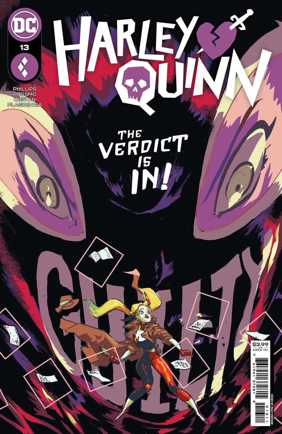 HARLEY QUINN #13 CVR A ROSSMO
DC COMICS
(23rd March 2022)