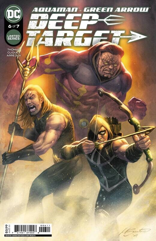 AQUAMAN GREEN ARROW DEEP TARGET #6 (OF 7) CVR A SANTUCCI
DC COMICS
(23rd March 2022)