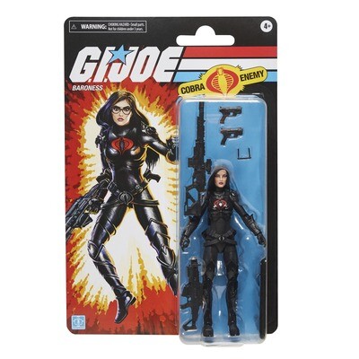 GI JOE Classified Series Retro 6" Baroness Action Figure