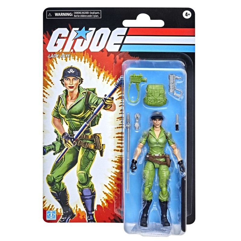 GI JOE Classified Series Retro 6" Lady Jaye Action Figure