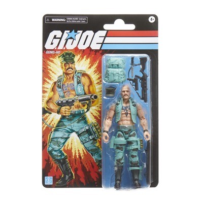 GI JOE Classified Series Retro 6" Gung-Ho Action Figure **NOT MINT**