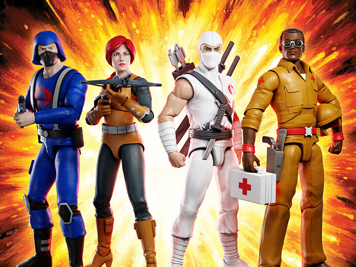 Super7 GI JOE Wave 3 Ultimate SET OF 4 ACTION FIGURES (G.I. JOE)