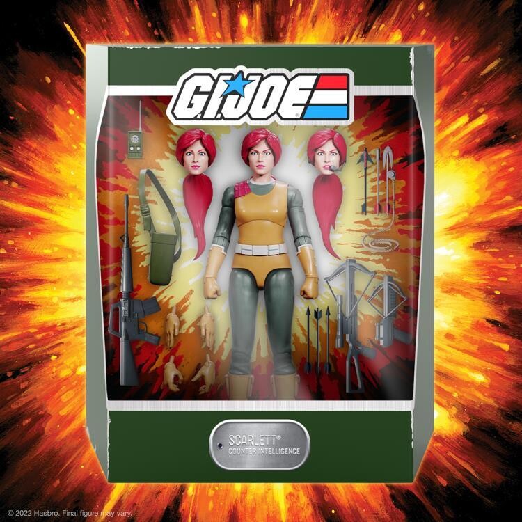 Super7 GI JOE Wave 3 Ultimate Scarlett ACTION FIGURE (G.I. JOE)