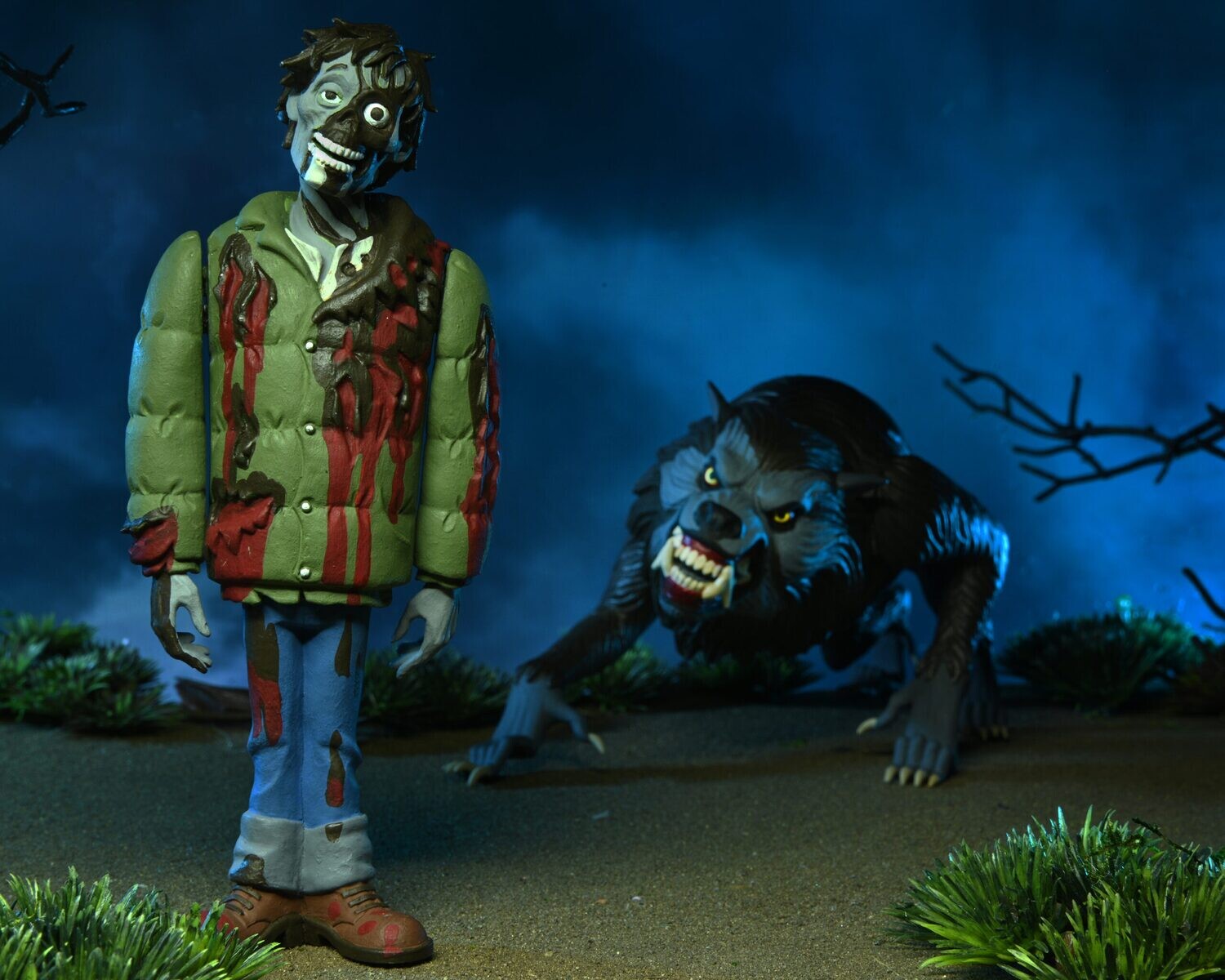 NECA Toony Terrors 6" Scale An American Werewolf in London Jack & Kessler 2-Pack