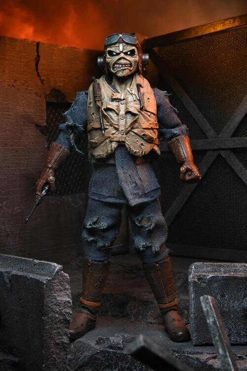 NECA Iron Maiden – 8″ Clothed Action Figure – Aces High Eddie