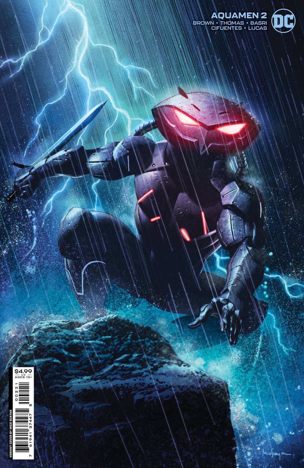 AQUAMEN #2 CVR B SUAYAN CARD STOCK VAR
DC COMICS
(30th March 2022)