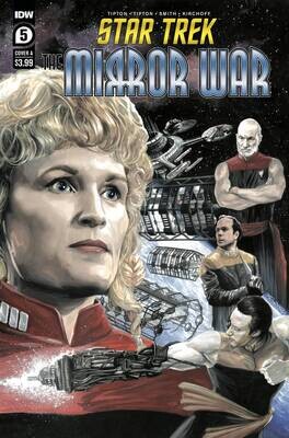 STAR TREK MIRROR WAR #5 (OF 8) CVR A WOODWARD
IDW PUBLISHING
(6th April 2022) STAR TREK MIRROR WAR #5 (OF 8) CVR A WOODWARD
IDW PUBLISHING
(6th April 2022)