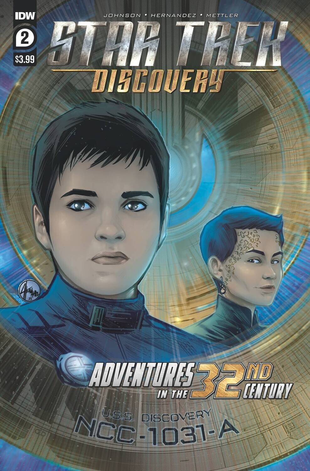 STAR TREK DISCOVERY ADV IN 32ND CENTURY #2 (OF 4) CVR A HERN
IDW PUBLISHING
(6th April 2022)