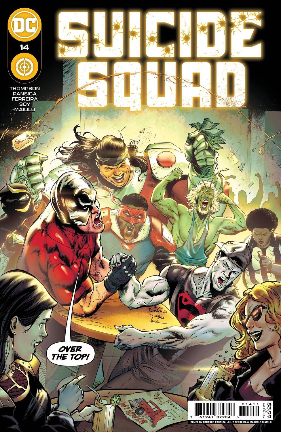 SUICIDE SQUAD #14 CVR A PANSICA FERREIRA SOY
DC COMICS
(6th April 2022)