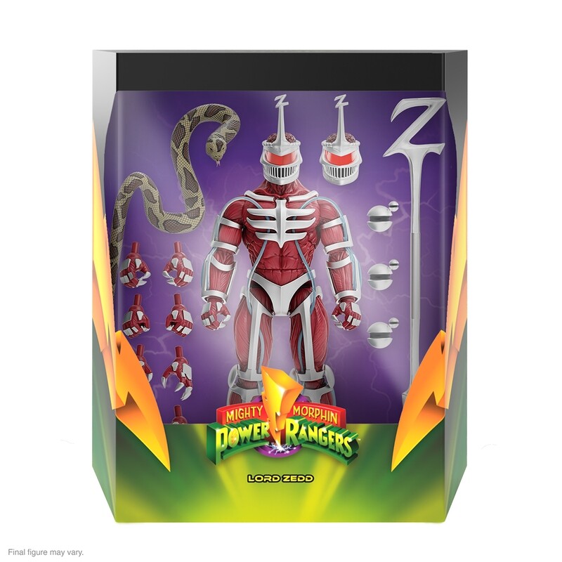 Super7 MMPR Wave 3 Ultimate Mighty Morphin Power Rangers Lord Zedd