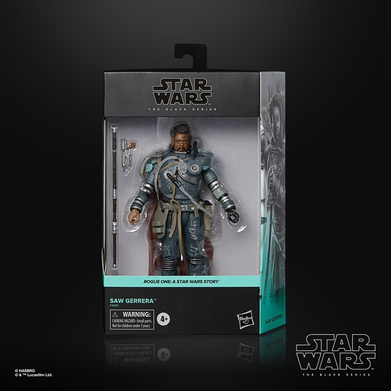 Star Wars Black Series - Saw Gerrera Deluxe Action Figure